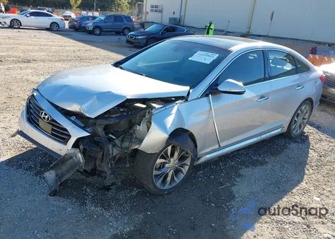 2015 Hyundai Sonata Limited 2.0T from USA, damaged, VIN 5NPE34AB0FH141196
